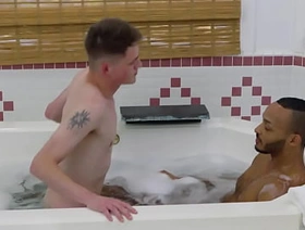 My black stepbrother asks me to get in the bathtub with him, what will happen?