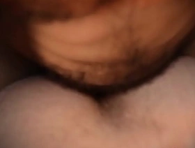 Deep throat blowjob and anal gay sex in car