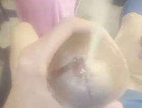 Cumshot hit camera