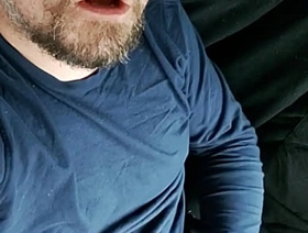 TRYING TO RUB ON OUT BEFORE GOING BACK TO WORK THEN BOSS CALLS