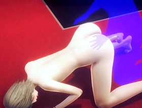 Yaoi Femboy - Cesar bareback twice with creampie - Sissy crossdress Japanese Asian Manga Anime Film  Game Porn Gay