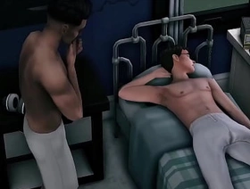 BBC ROOMMATE SECRETLY ARRANGED HARD SEX WITH SOMEONE ELSE'S BOYFRIEND (SIMS   ANIME HENTAI   SFM)