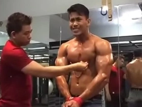 Asian gym slave nipples t.