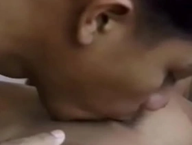 Dicksucking Asian amateur twink anal fucked by top BF