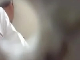 Asian Spycam in toilet