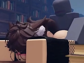 Roblox femboy getting tapped
