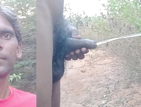 Rajesh Playboy 993 Underwear Rubbing Hanging Balls Spanking and Shaking Bubble Butt and Outdoor Pissing in the Jungle