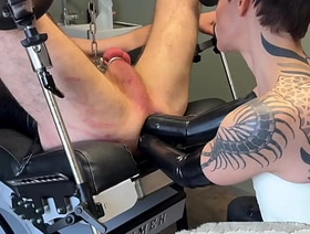 Inside the Training 8: Two Hands Hardcore Anal Fisting in a High-tech Gyn Chair