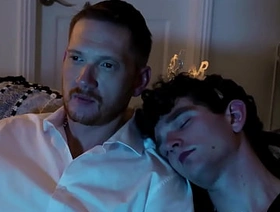 Step son wakes up to masturbating step dad undefined Old & young