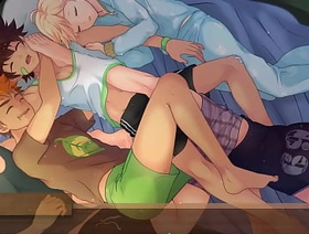 Game: Friends Camp Episode 3 - Hiking in the forest (Russian voice acting)