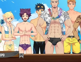 Game: Friends Camp, Episode 11 - Swimming lessons with Namumi (Russian voice acting)